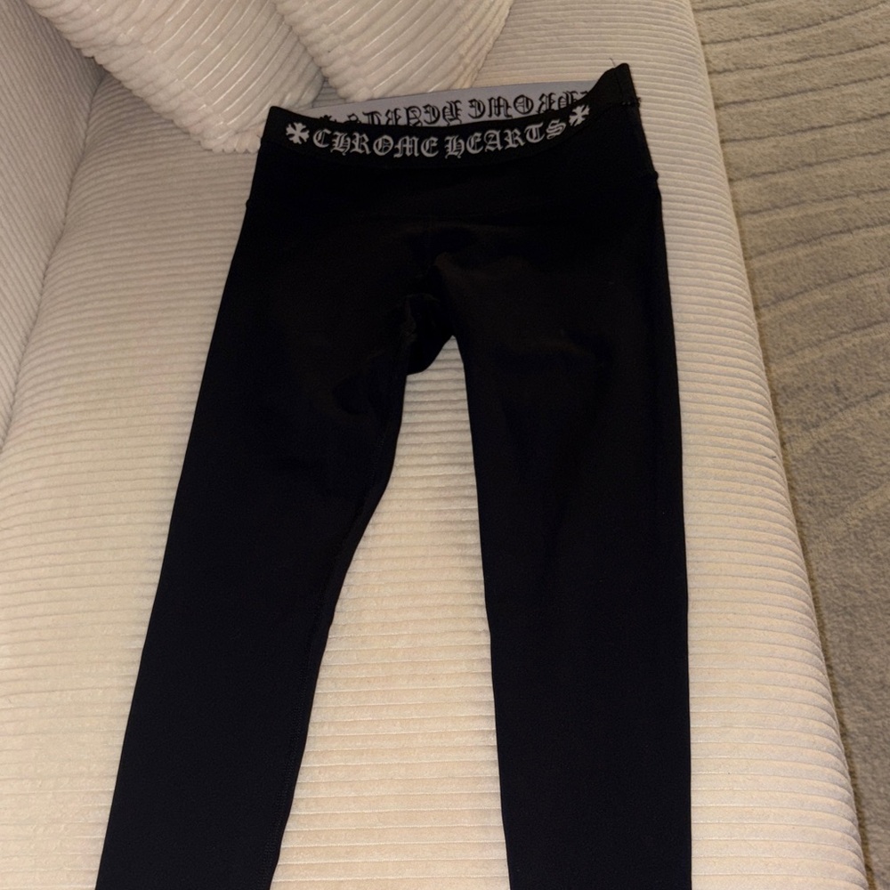 Chrome Hearts Black Leggings